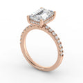 Engagement Collections Engagement Rings in Rose Gold containing Diamond 451005
