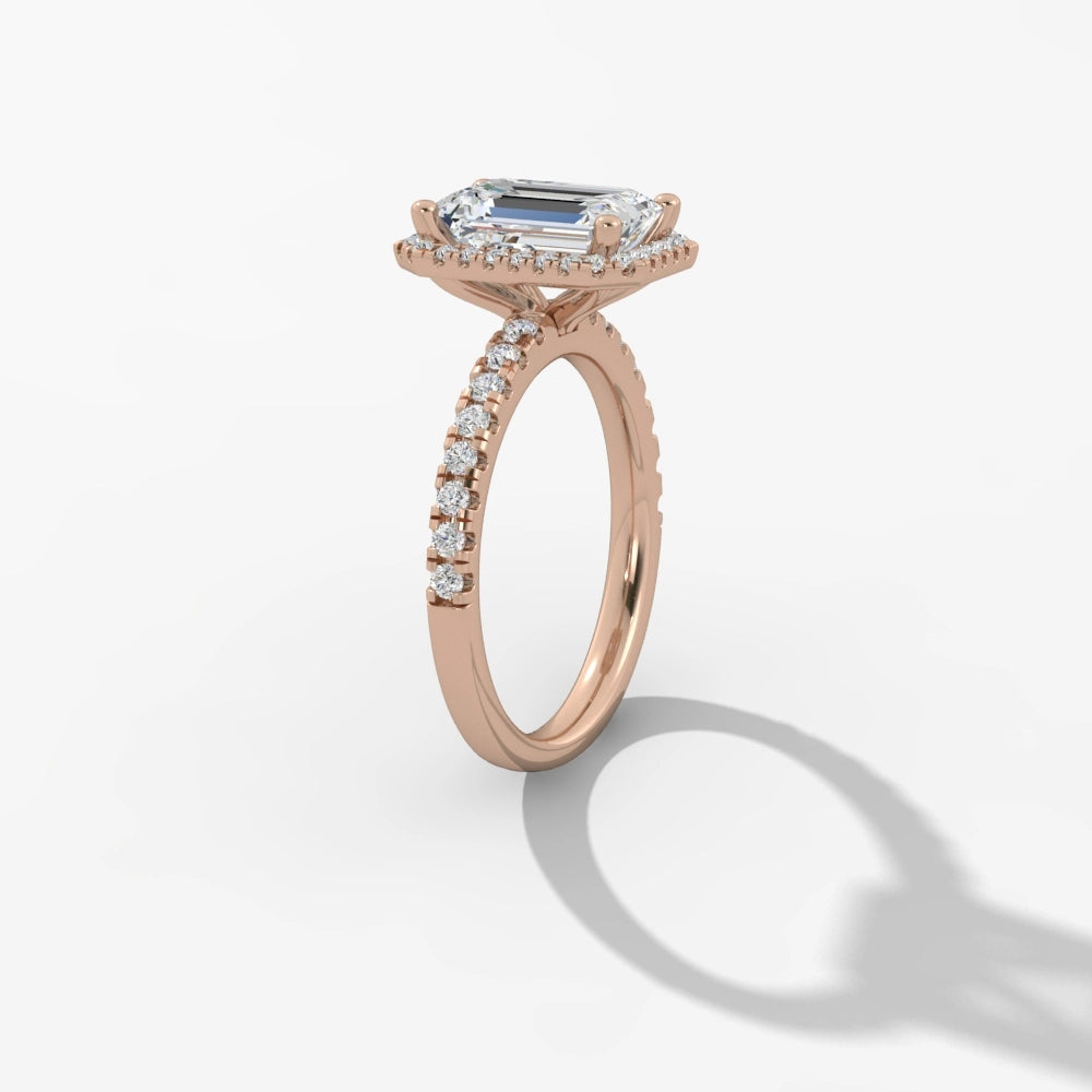 Engagement Collections Engagement Rings in Rose Gold containing Diamond 451007