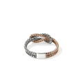 John Hardy Rings in Mixed Metals RZZ901040RX8