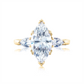 Tacori Engagement Rings in Yellow Gold containing Diamond HT 2628 MQ 15X7.5 Y