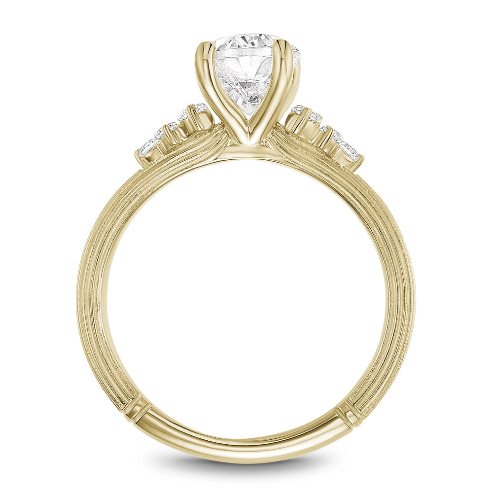 Noam Carver  Engagement Rings in Yellow Gold containing Diamond B455-01YM-FCYA-2CT