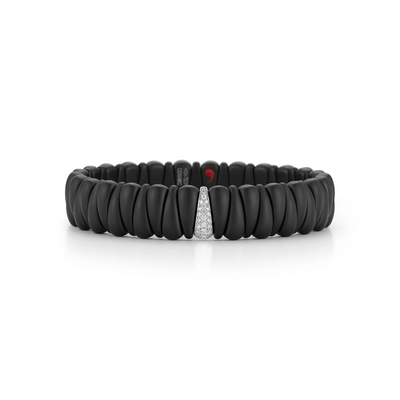Roberto Demeglio Bracelets in Alternative Metals containing Diamond ART4XSNS1DB