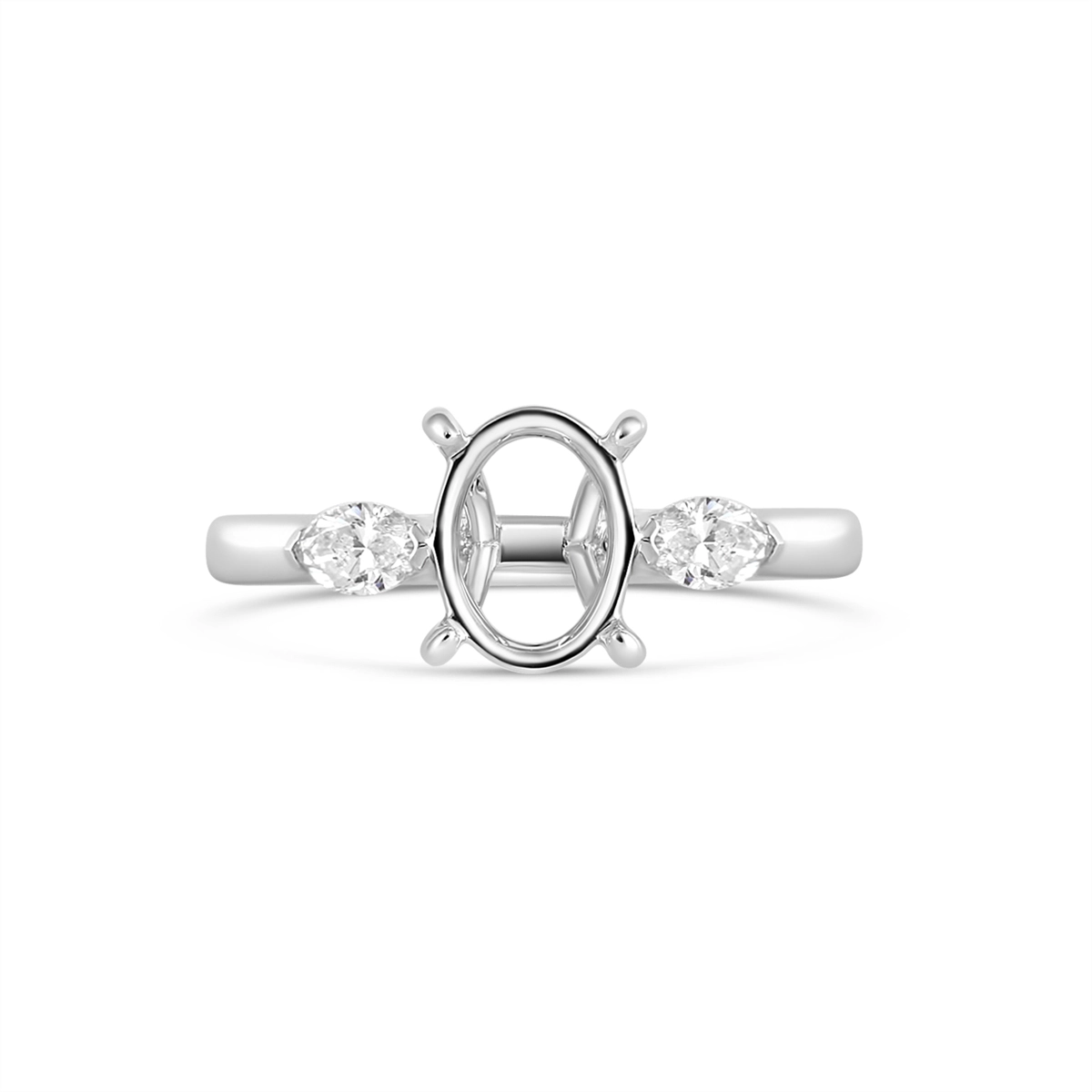 Engagement Collections Engagement Rings in White Gold containing Diamond 451197