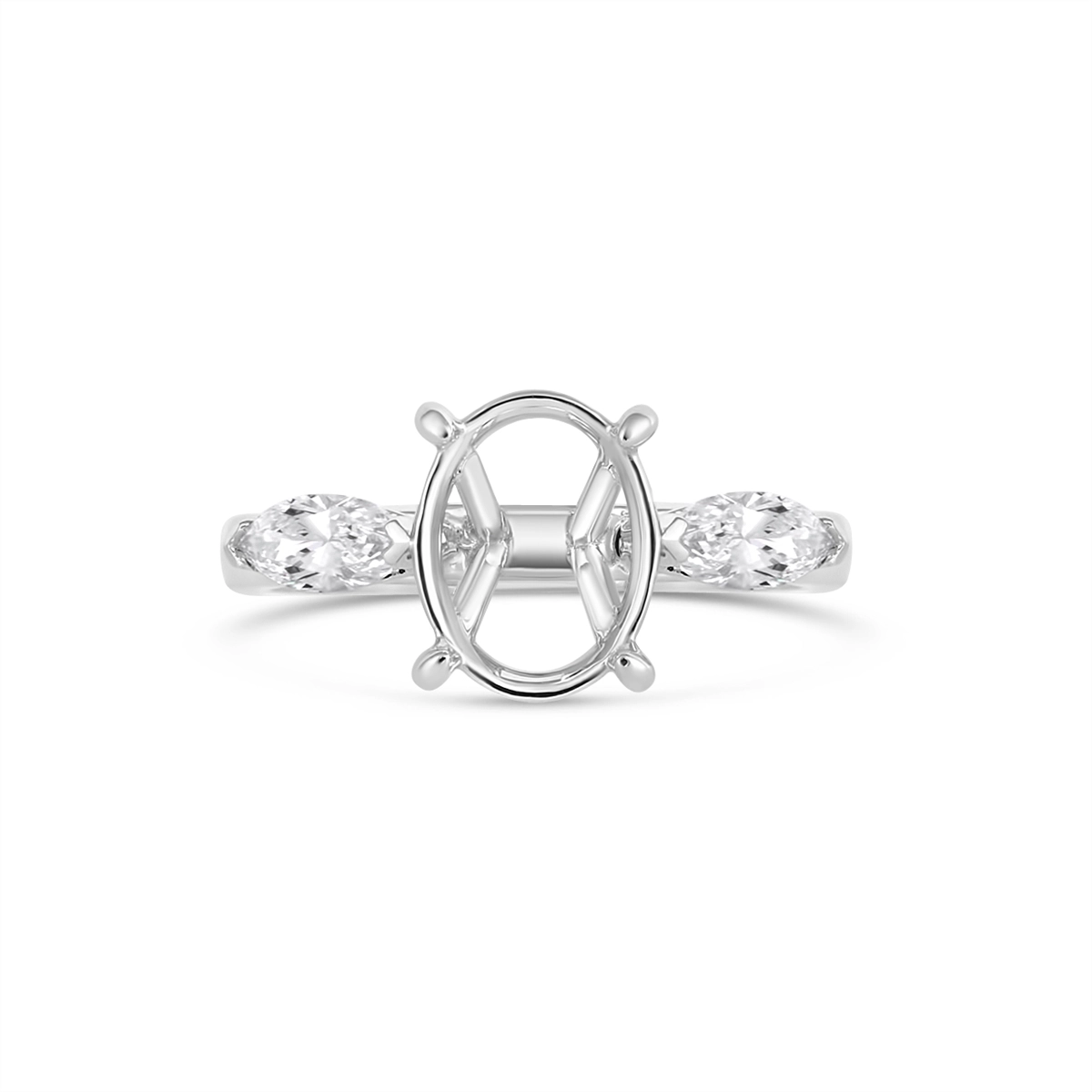 Engagement Collections Engagement Rings in White Gold containing Diamond 451206