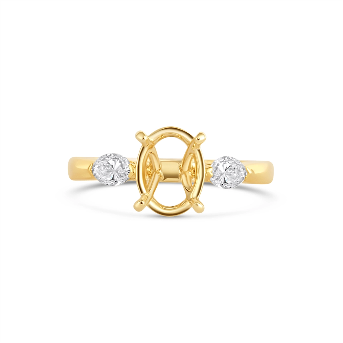 Engagement Collections Engagement Rings in Yellow Gold containing Diamond 451207