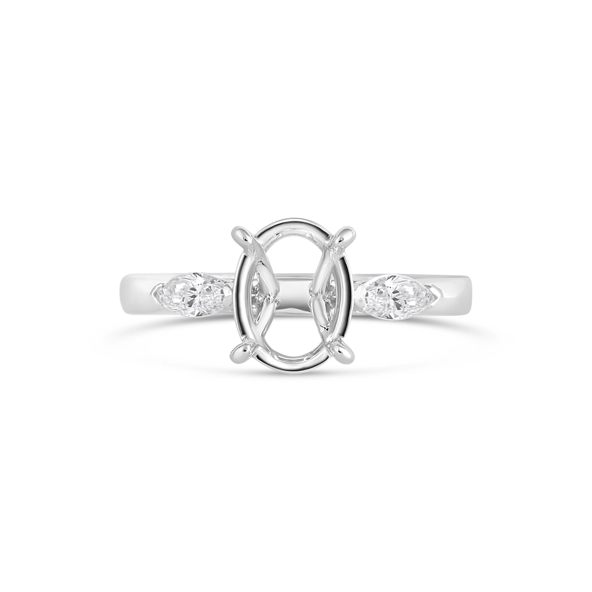 Engagement Collections Engagement Rings in White Gold containing Diamond 451208