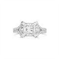 Engagement Collections Estate Jewelry in White Gold 451238
