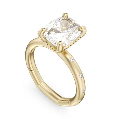 Noam Carver  Engagement Rings in Yellow Gold containing Diamond A135-07YM-FCYA