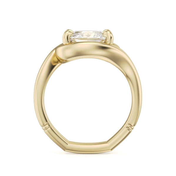 Noam Carver  Engagement Rings in Yellow Gold A144-01YM-FCYA