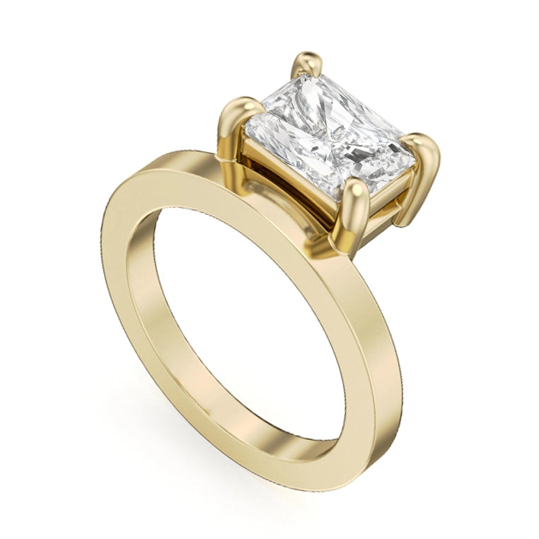 Noam Carver  Engagement Rings in Yellow Gold B489-03YM-FCYA