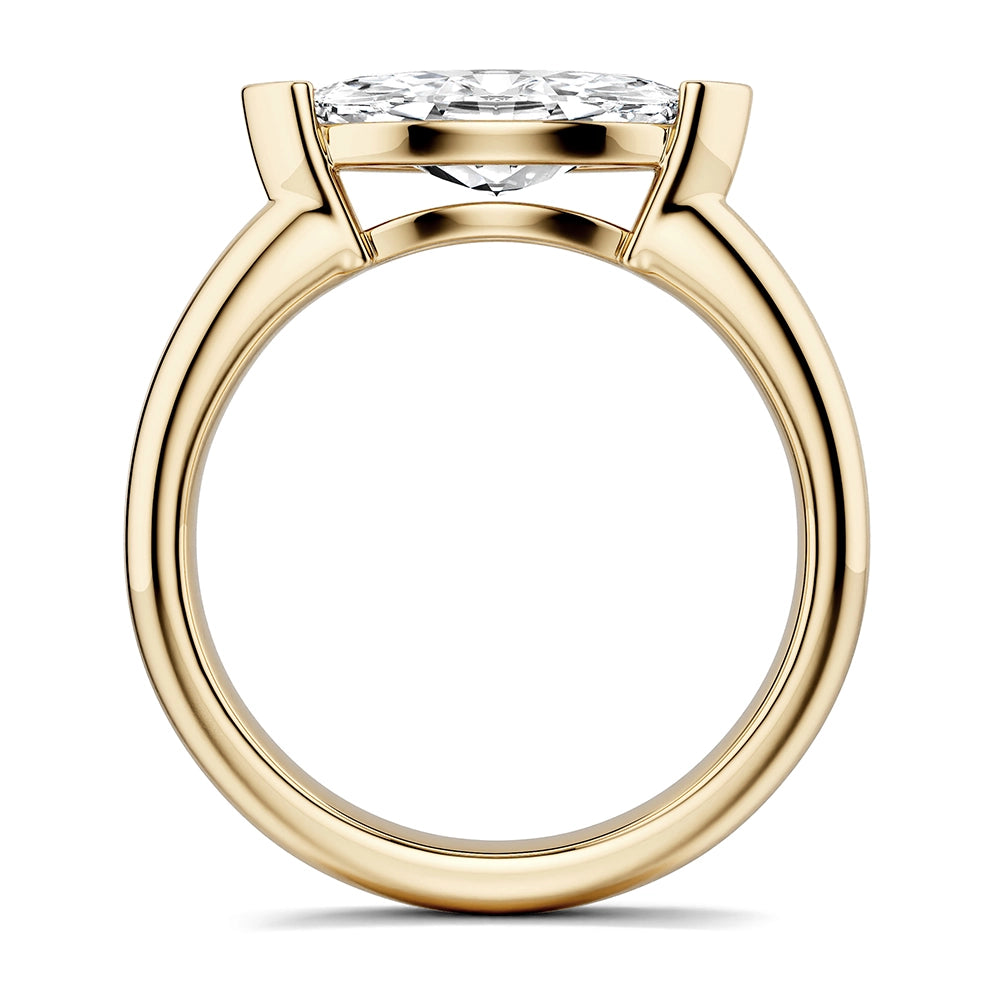 Noam Carver  Engagement Rings in Yellow Gold B493-02YM-FCYA