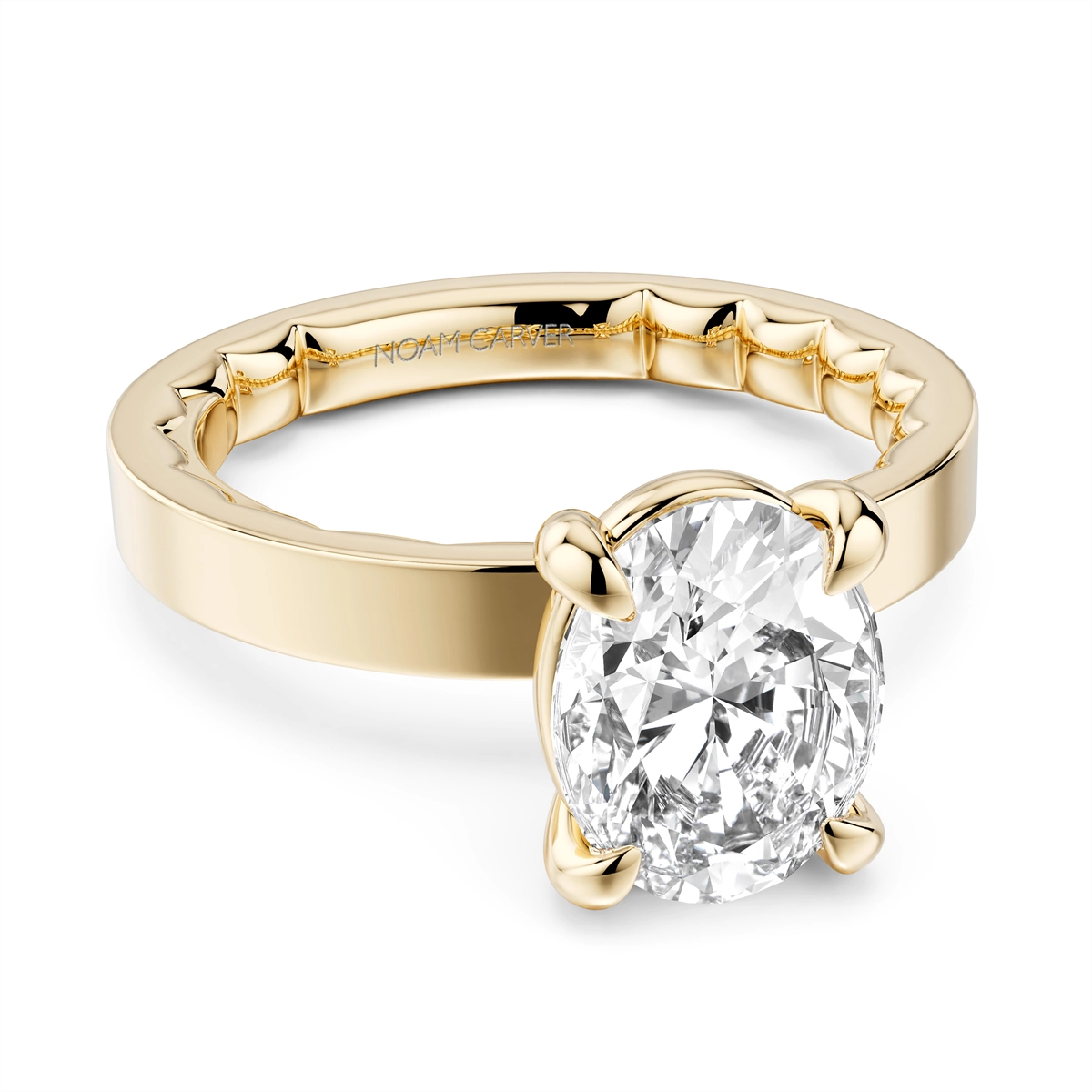 Noam Carver  Engagement Rings in Yellow Gold LU022-02YM25-A