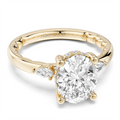Noam Carver  Engagement Rings in Yellow Gold containing Diamond LU040-01YM2-A