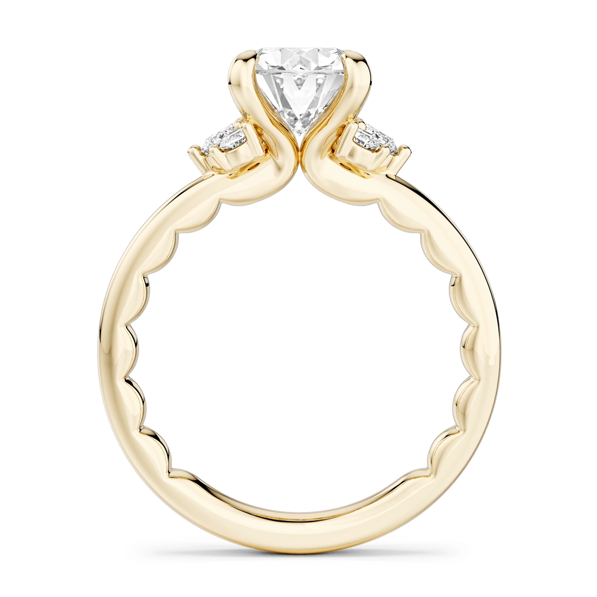 Noam Carver  Engagement Rings in Yellow Gold containing Diamond 451385