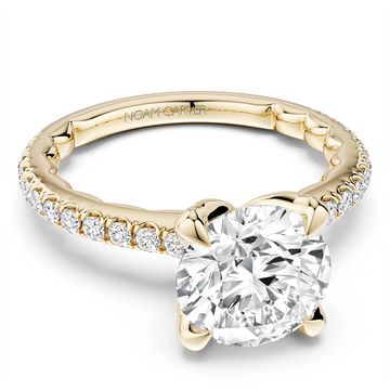 Noam Carver  Engagement Rings in Yellow Gold containing Diamond LU048-01YM18-A
