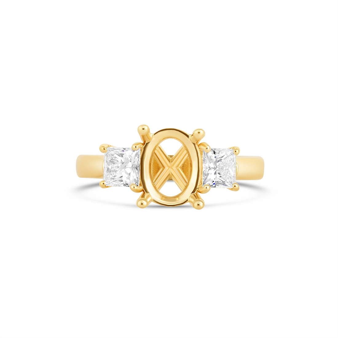 Engagement Collections Engagement Rings in Yellow Gold containing Diamond RT3214OV-2CT-Y