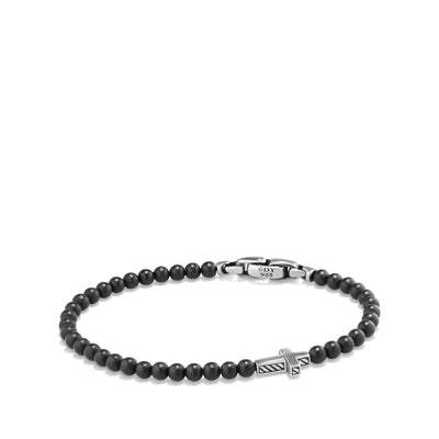 David Yurman Bracelets in Silver containing Black onyx B15911MSSBBOXS