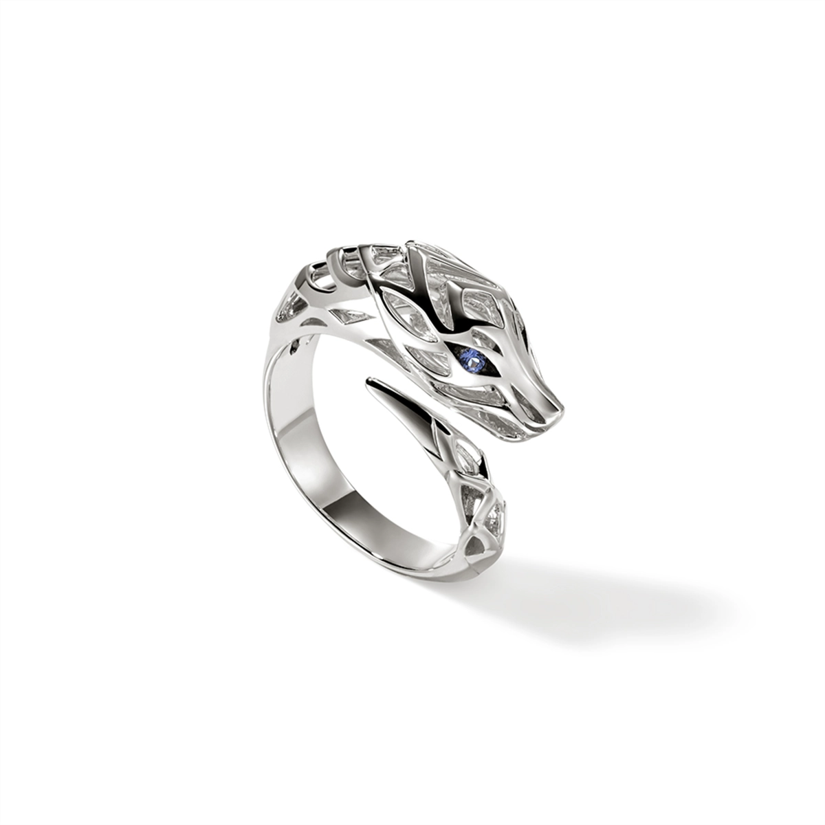 John Hardy Rings in Silver containing Sapphire RBS603551BSPX7