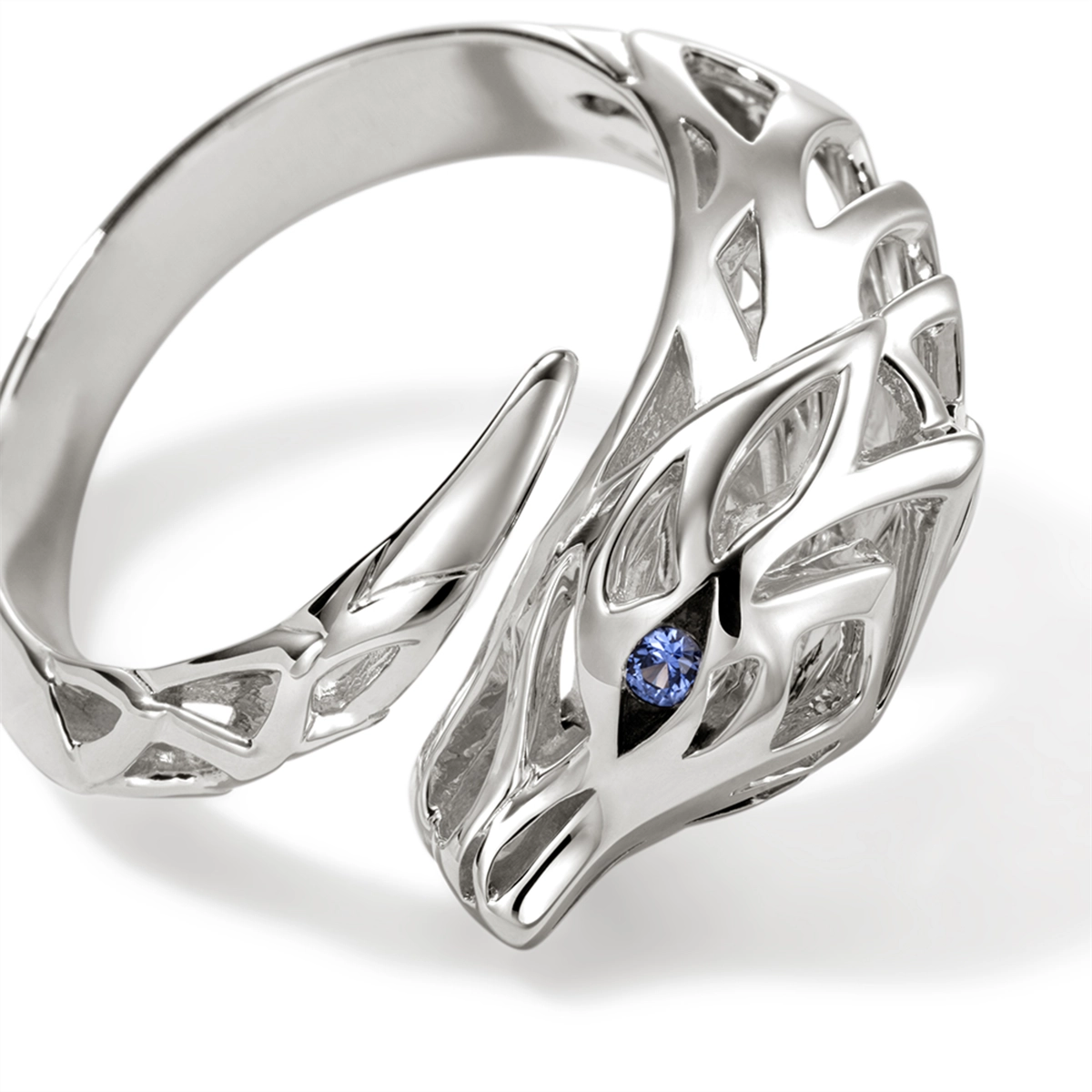 John Hardy Rings in Silver containing Sapphire RBS603551BSPX7