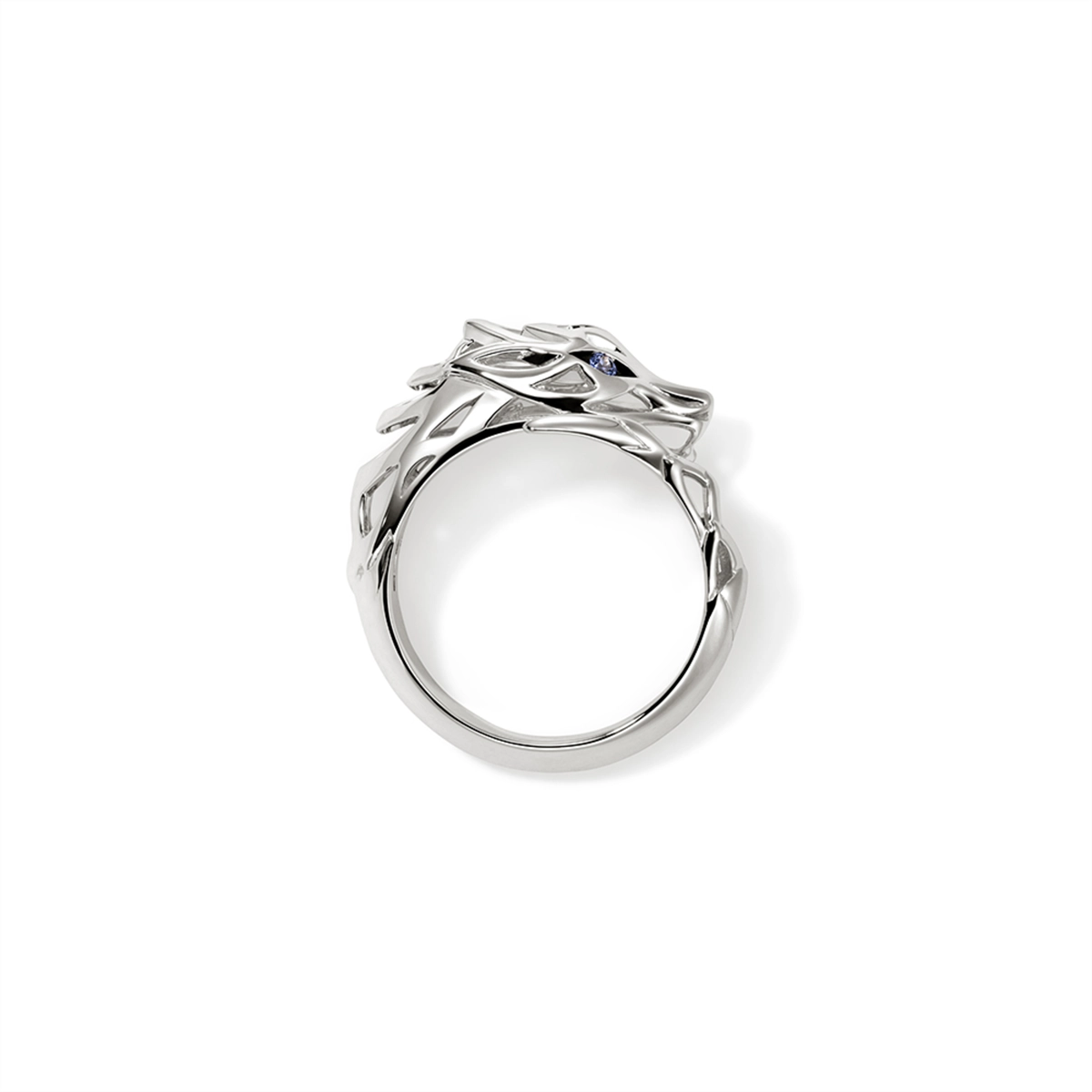 John Hardy Rings in Silver containing Sapphire RBS603551BSPX7