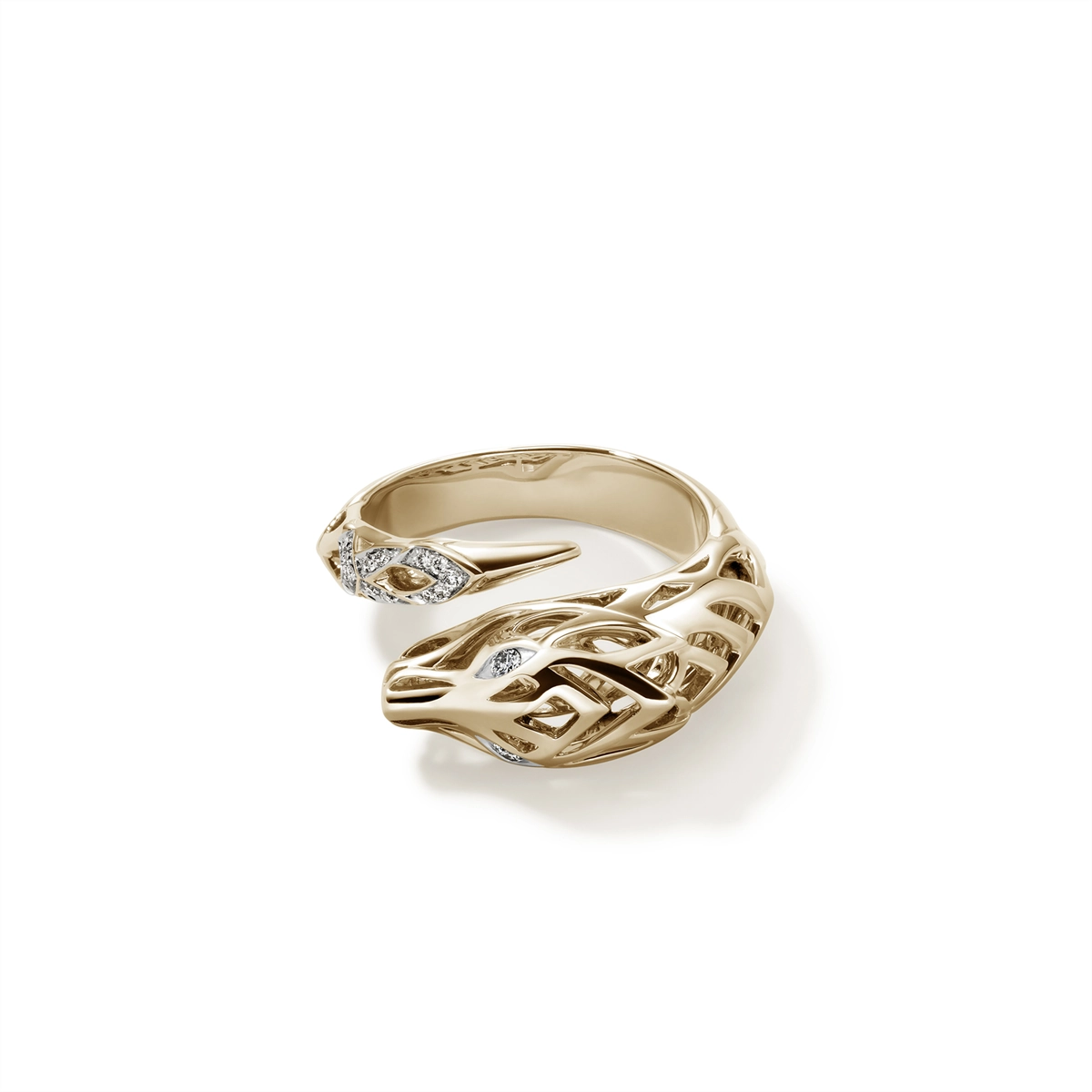 John Hardy Rings in Yellow Gold containing Diamond RGGX603552DIX7
