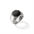 John Hardy Rings in Silver containing Black onyx RMS9011531BONX10