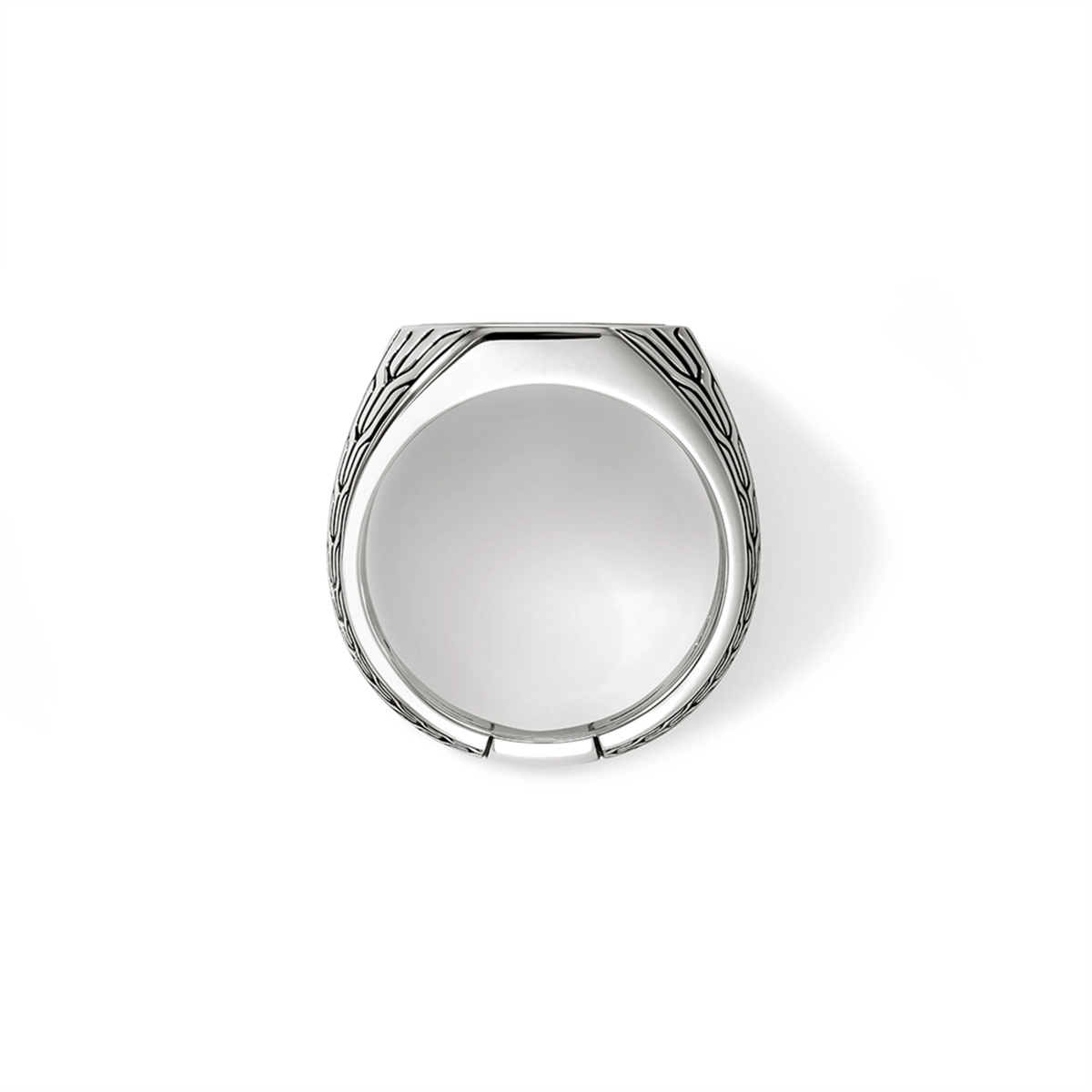 John Hardy Rings in Silver containing Black onyx RMS9011531BONX10