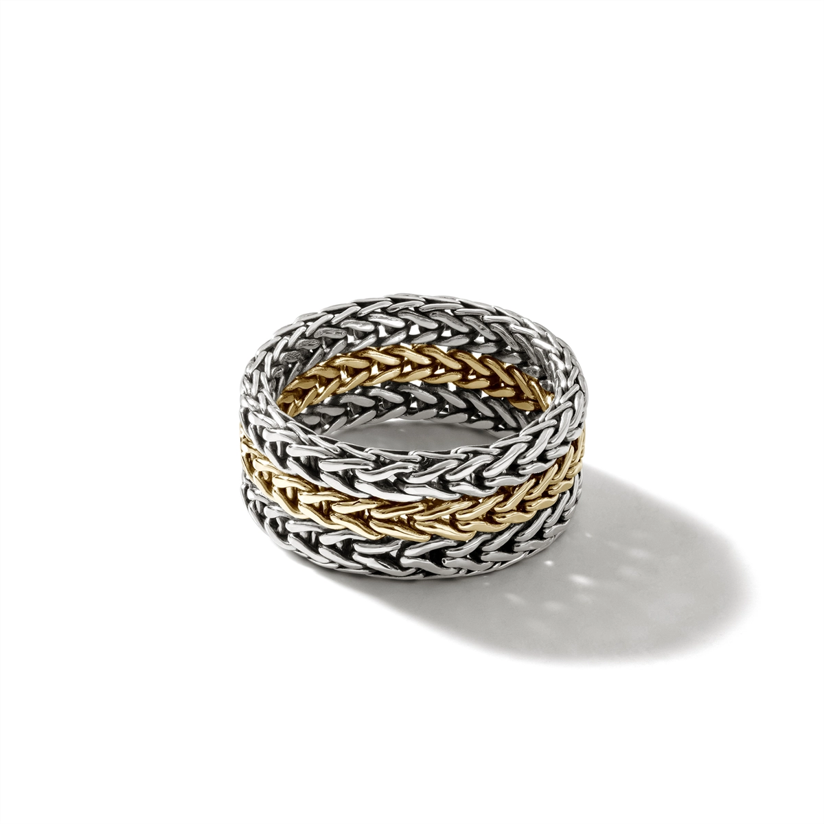 John Hardy Rings in Mixed Metals RZ900949X10