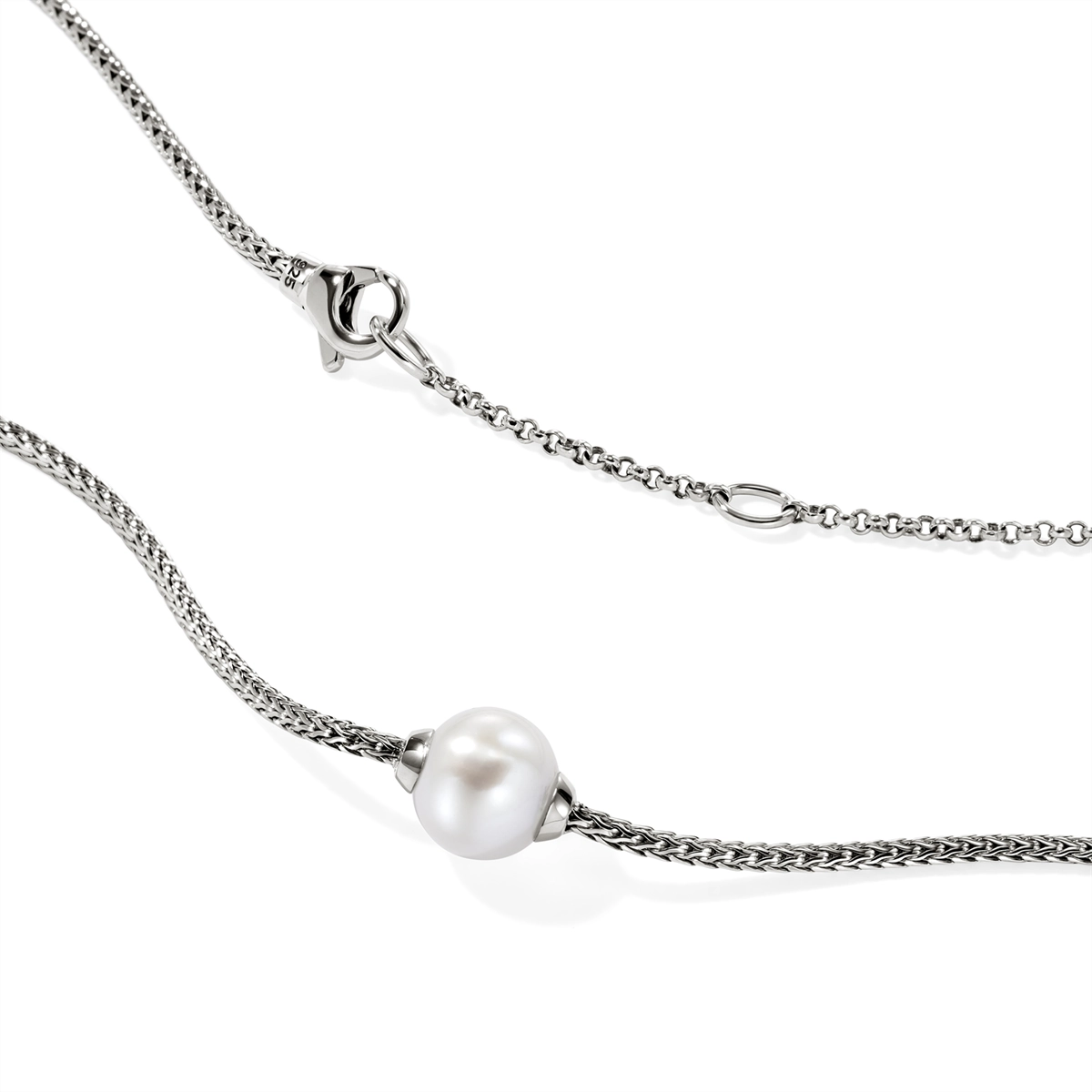 John Hardy Necklaces in Silver containing Pearl NB987281X16-18