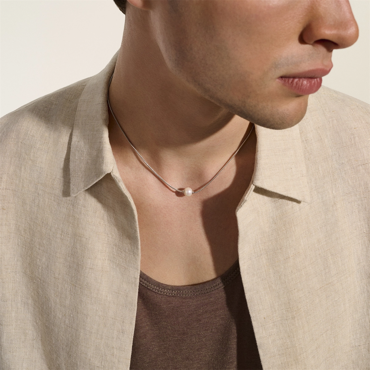 John Hardy Necklaces in Silver containing Pearl NB987281X16-18