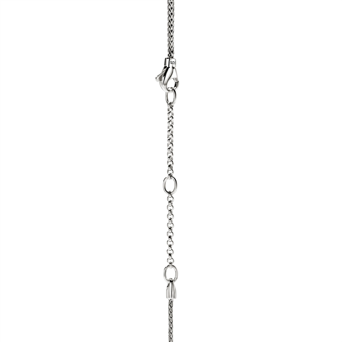 John Hardy Necklaces in Silver containing Sapphire NBS986984BSPX16-18