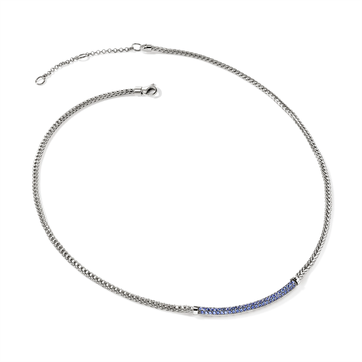 John Hardy Necklaces in Silver containing Sapphire NBS986984BSPX16-18
