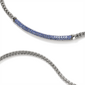 John Hardy Necklaces in Silver containing Sapphire NBS986984BSPX16-18