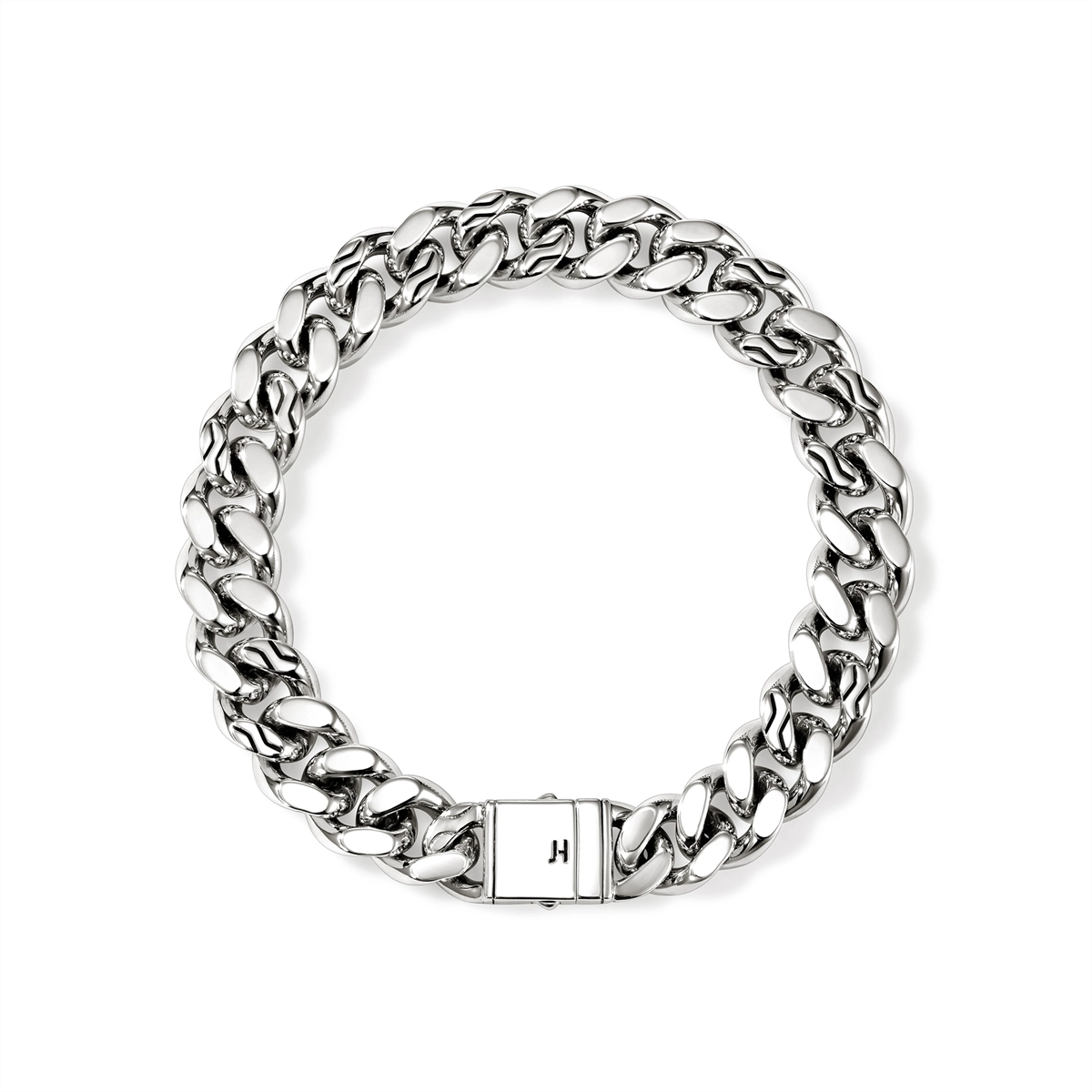 John Hardy Chains Sterling Silver 11mm Curb Link Bracelet