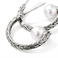John Hardy Earrings in Silver containing Pearl EB987271