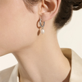 John Hardy Earrings in Silver containing Pearl EB987261