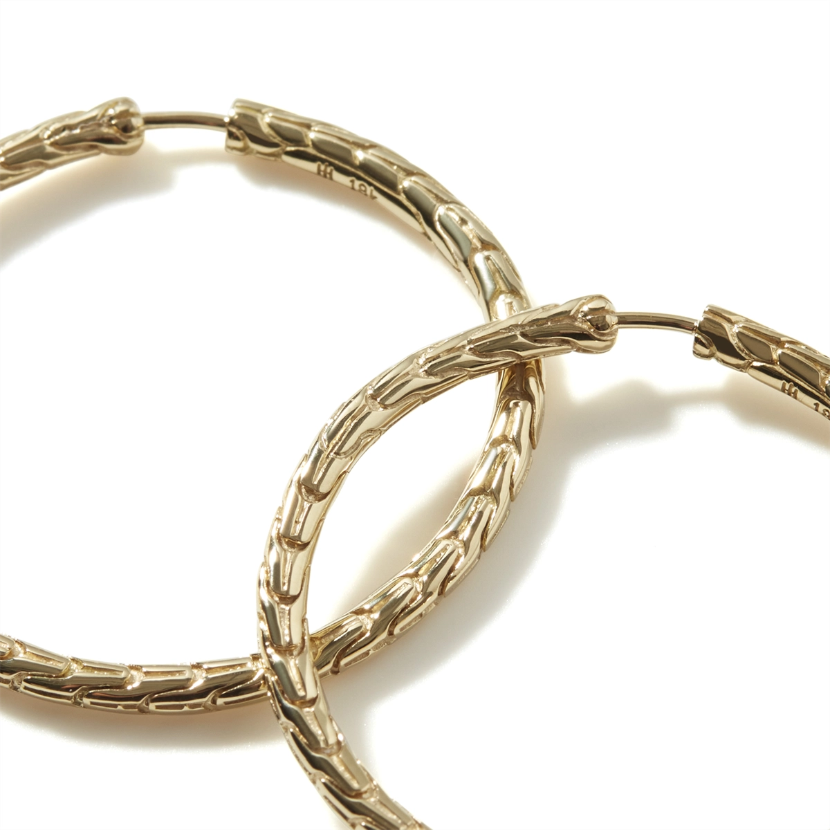 John Hardy Earrings in Yellow Gold EG90475