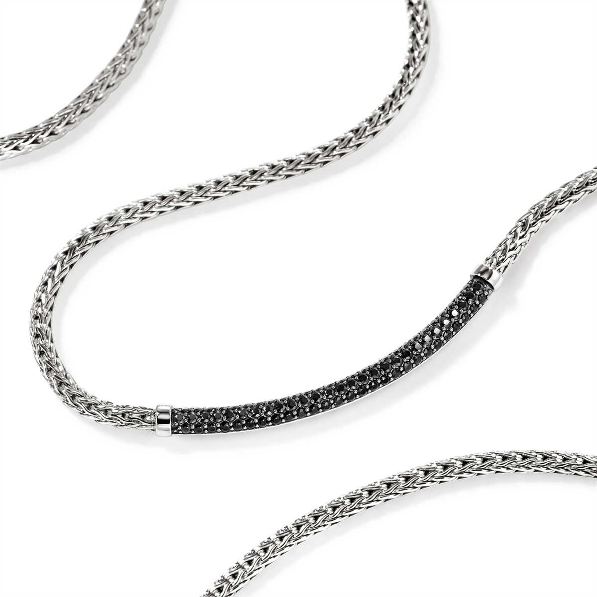 John Hardy Necklaces in Silver containing Other NBS986984BLSX16-18
