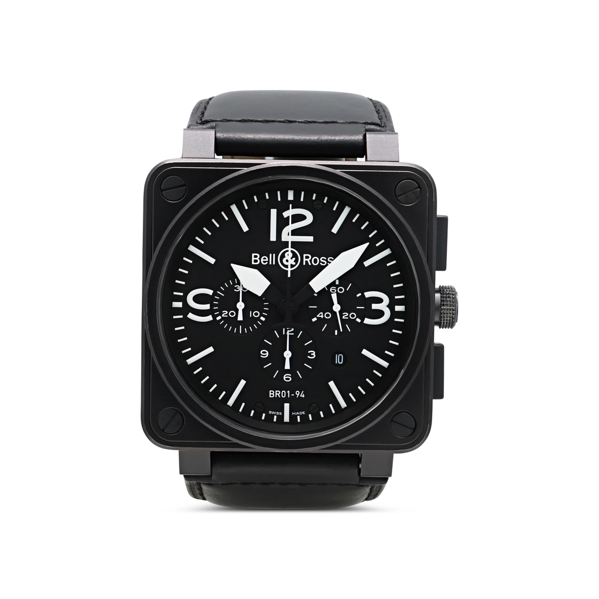 Preowned Bell and Ross watch in Alternative Metals BR01-94-S
