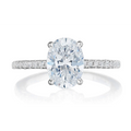 Tacori Engagement Rings in White Gold containing Diamond 2690 1.7 OV 11x8 W