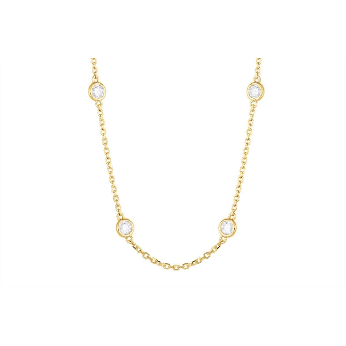 Necklaces Necklaces in Yellow Gold containing Diamond 451698