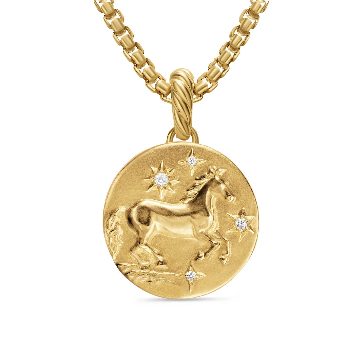 David Yurman Pendants in Yellow Gold containing Diamond D18698D88ADI