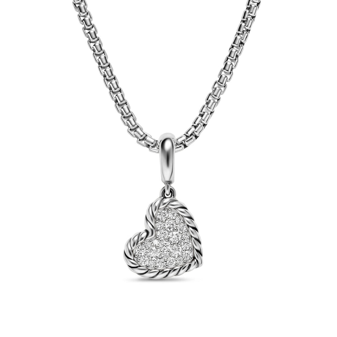 David Yurman Pendants in Silver containing Diamond D18599DSSADI