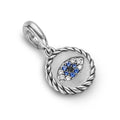 David Yurman Pendants in Silver containing Black diamond, Multi-gemstone, Diamond, Sapphire D18598DSSABSBDDI