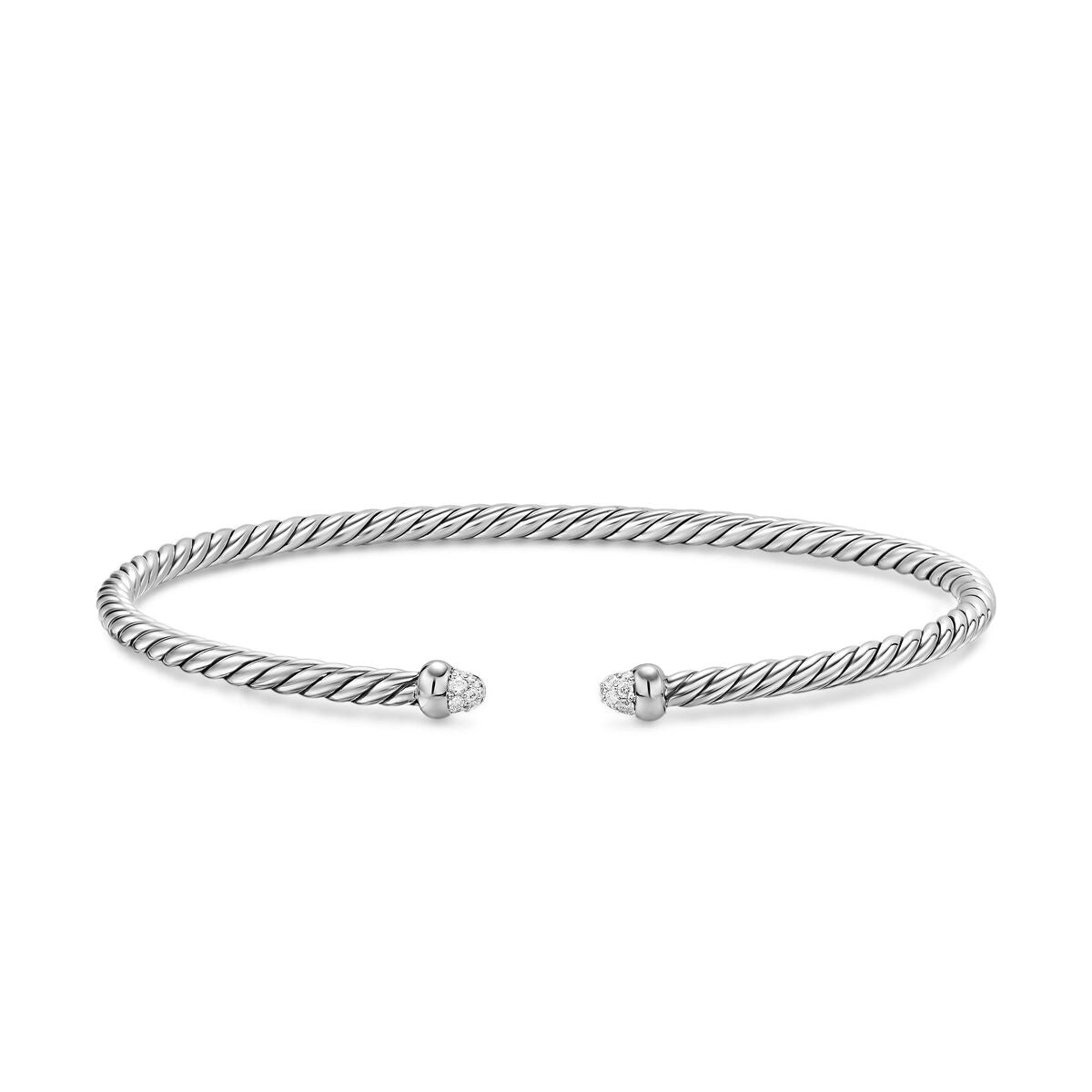 David Yurman Bracelets in Silver containing Diamond B18907DSSADIM