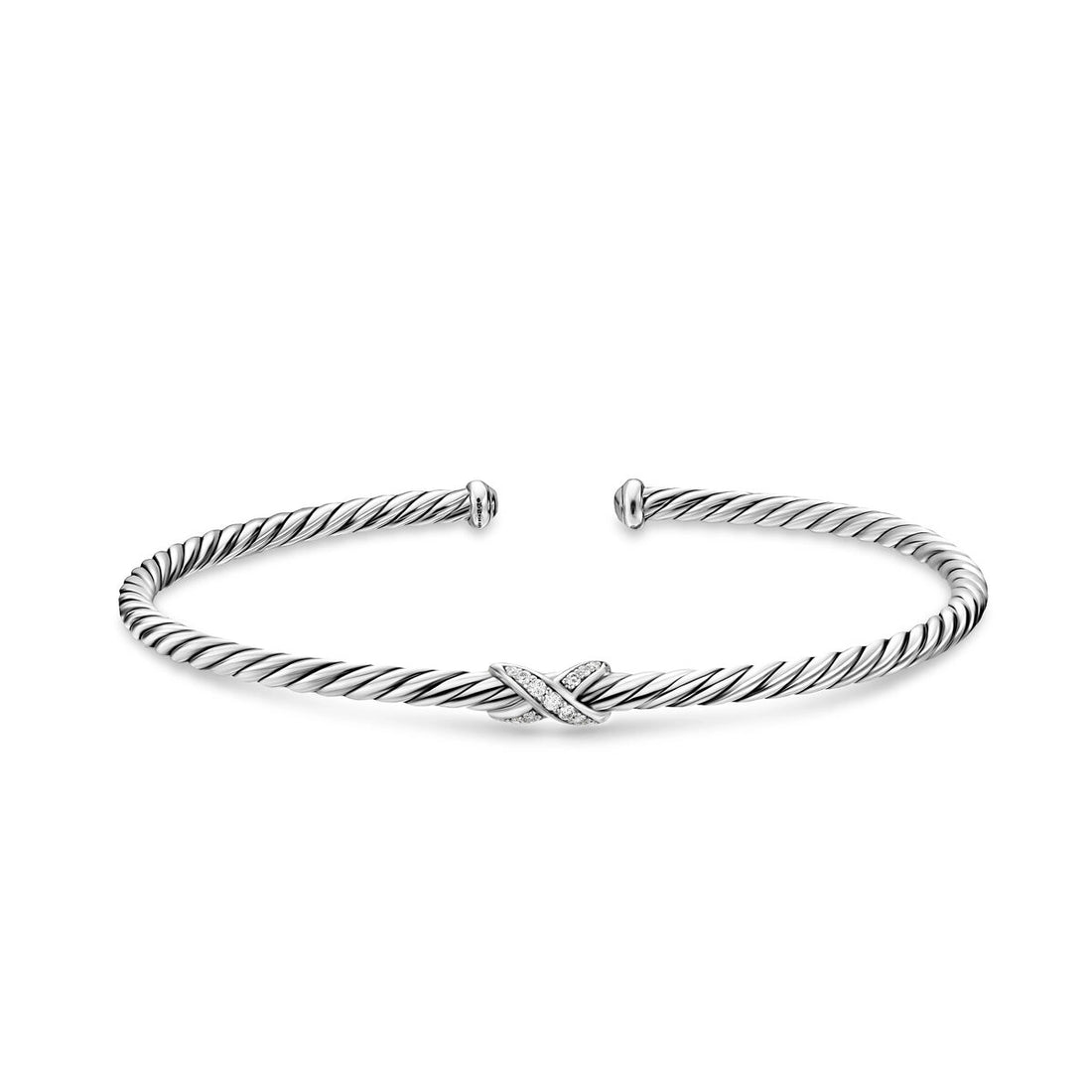 David Yurman Bracelets in Silver containing Diamond B18321DSSADIM