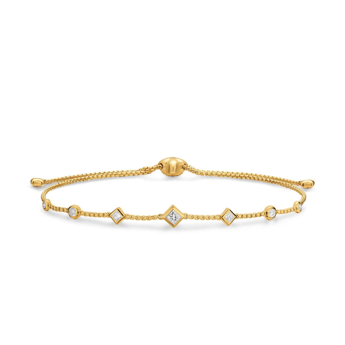 David Yurman Bracelets in Yellow Gold containing Diamond B18557D88ADI