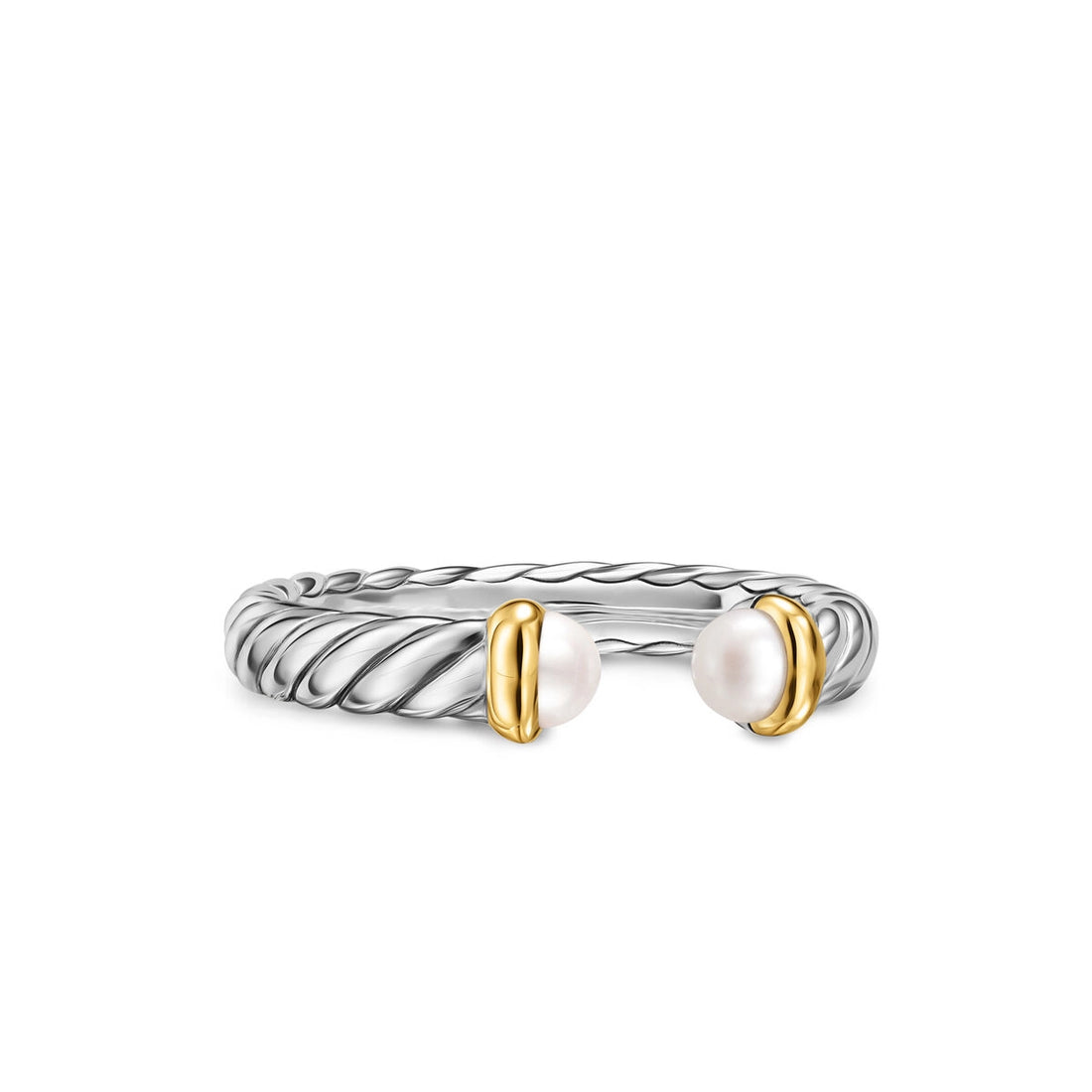 David Yurman Rings in Mixed Metals containing Pearl R18268S4BPE7
