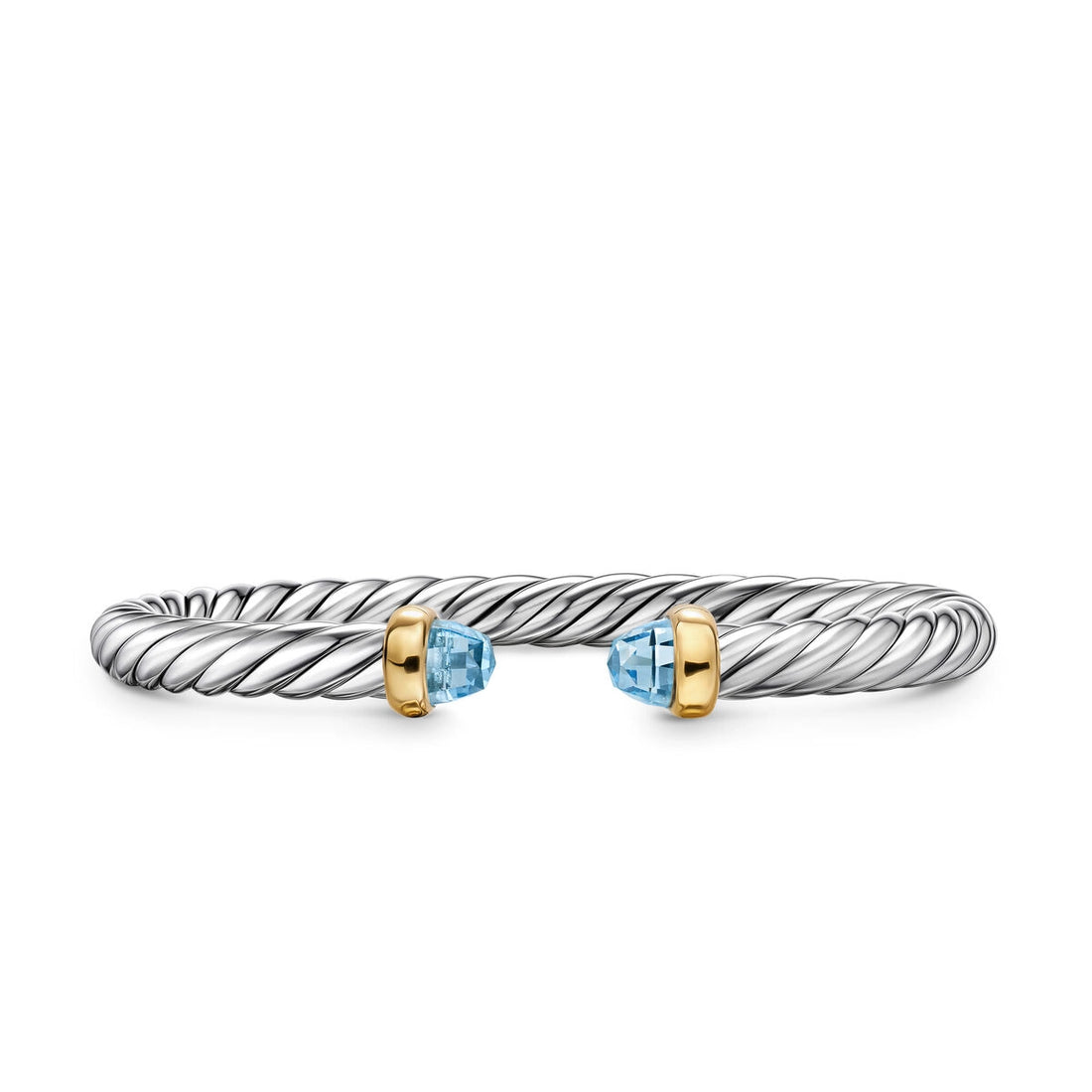 David Yurman Bracelets in Mixed Metals containing Blue topaz  B18729S4ABTM