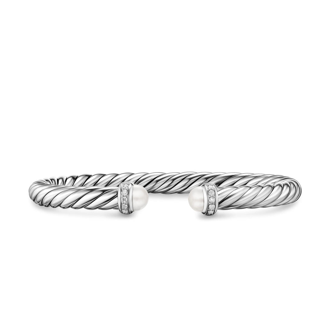 David Yurman Bracelets in Silver containing Multi-gemstone, Diamond, Pearl B18729DSSDPEDIS
